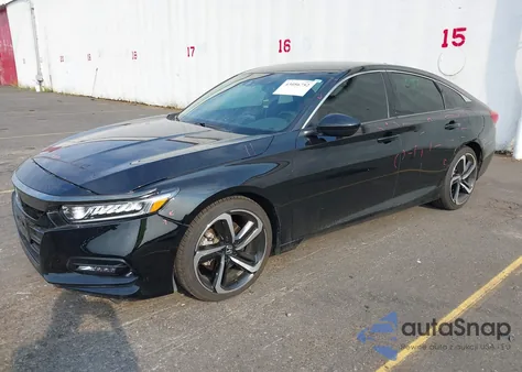 2020 Honda Accord Sport из США, поврежденный, VIN 1HGCV1F34LA038210